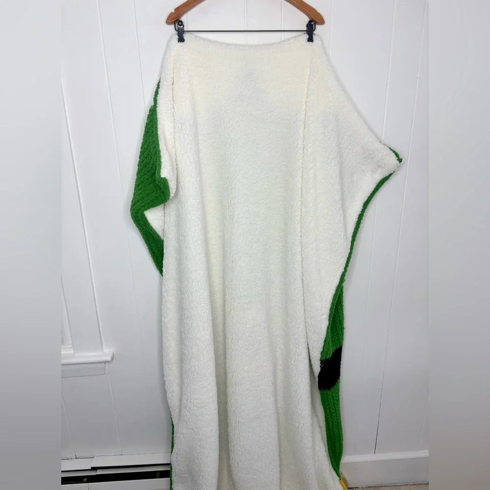 Pottery Barn Buddy The Elf Sherpa-Back Throw Blanket Christmas Elf the Movie - Picture 11 of 11